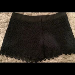 Club Monaco navy blue lace shorts 00
